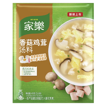 家乐速食方便汤料5分钟香菇鸡茸