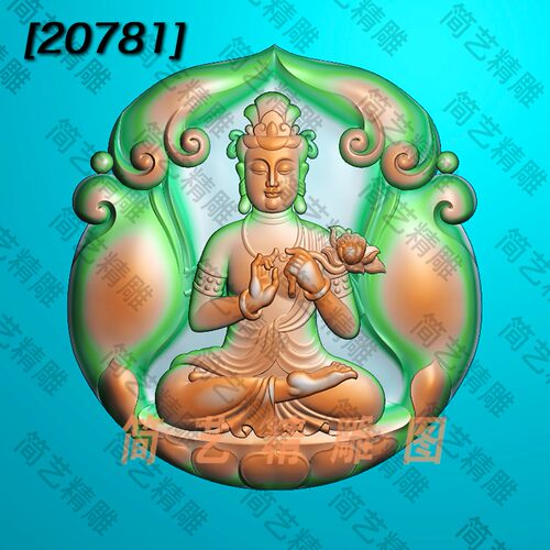 精雕图jdp灰度图bmp守护神一套05浮雕图玉雕图