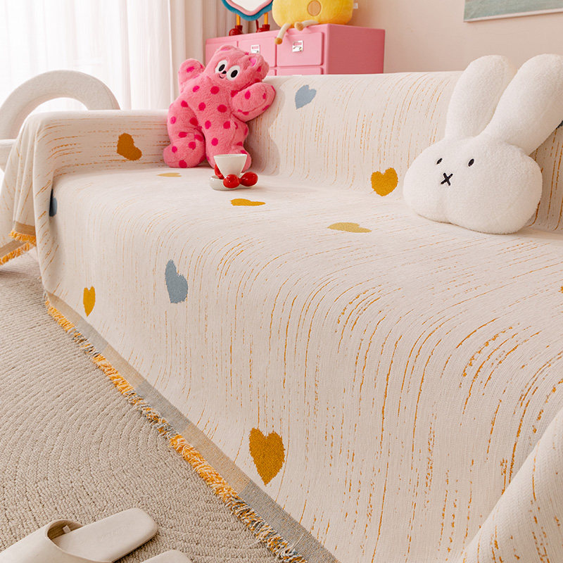 雪尼尔沙发盖布2026新款小清新沙发巾防猫抓一整张全盖毯子坐垫套,居家布艺,沙发套,淘宝优惠券,粉丝福利购,淘宝优惠卷