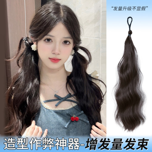 misssecret卷马尾发量少盘发神器