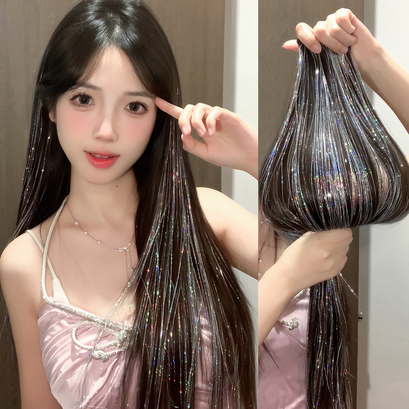 misssecret爱豆同款炫彩镭射发片