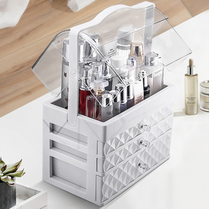 网红化妆品收纳盒置物架
