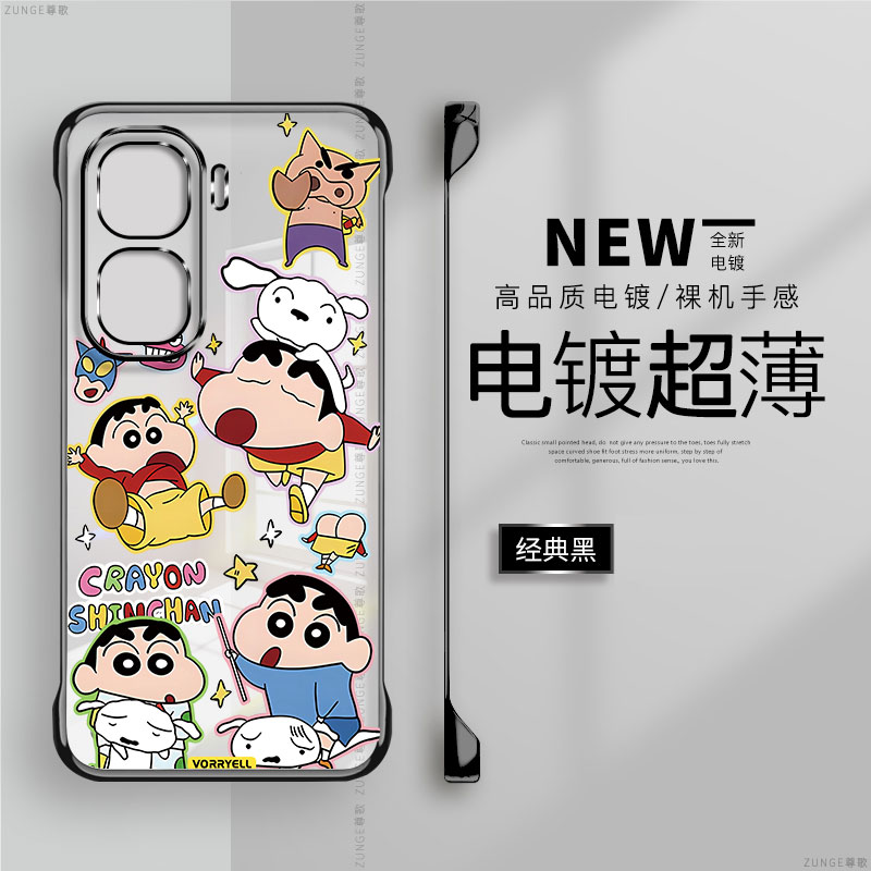 好多小新适用iqooneo10pro手机壳neo9套iq00neo8无边框网红9spro+硬壳卡通neo5防摔爱酷neo7电镀neo6se透明3