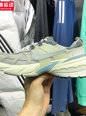 Nike耐克女鞋2024秋V2K RUN复古老爹鞋休闲低帮跑步鞋 FZ3596-072