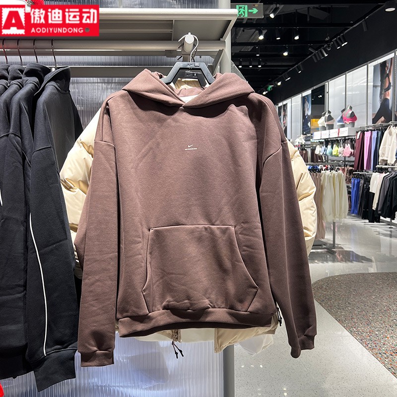 Nike耐克男装卫衣2026春新品Therma-FIT加绒套头连帽衫IM5919-237