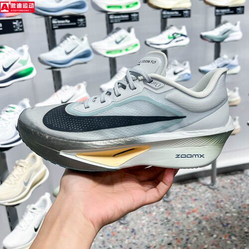 Nike耐克男鞋2026款Zoom Fly 6缓震回弹厚底运动跑步鞋FN8454-006