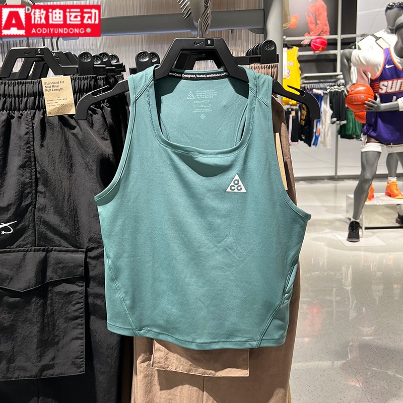 耐克女款2026夏季新品Dri-FIT 速干修身越野跑运动背心IO9653-382