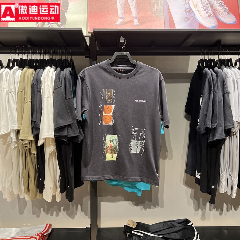 耐克涂鸦运动休闲短袖