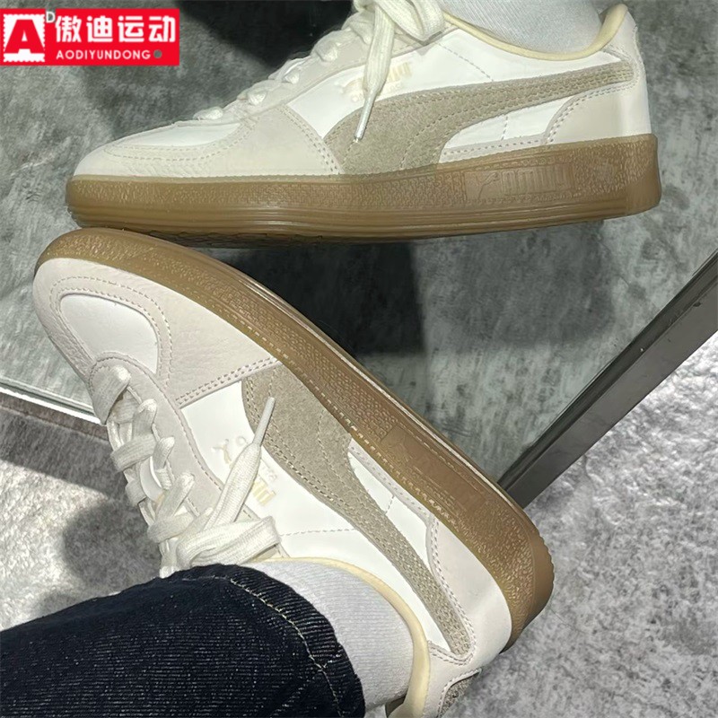PUMA彪马男女鞋2025冬季复古舒适休闲薄底T头鞋运动板鞋403754-01