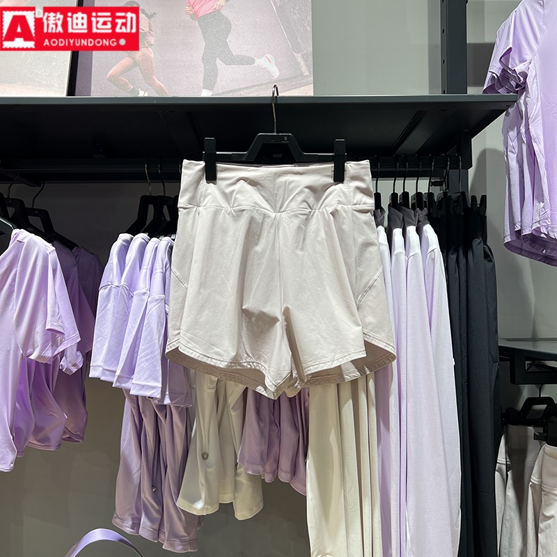 耐克速干高腰运动休闲短裤
