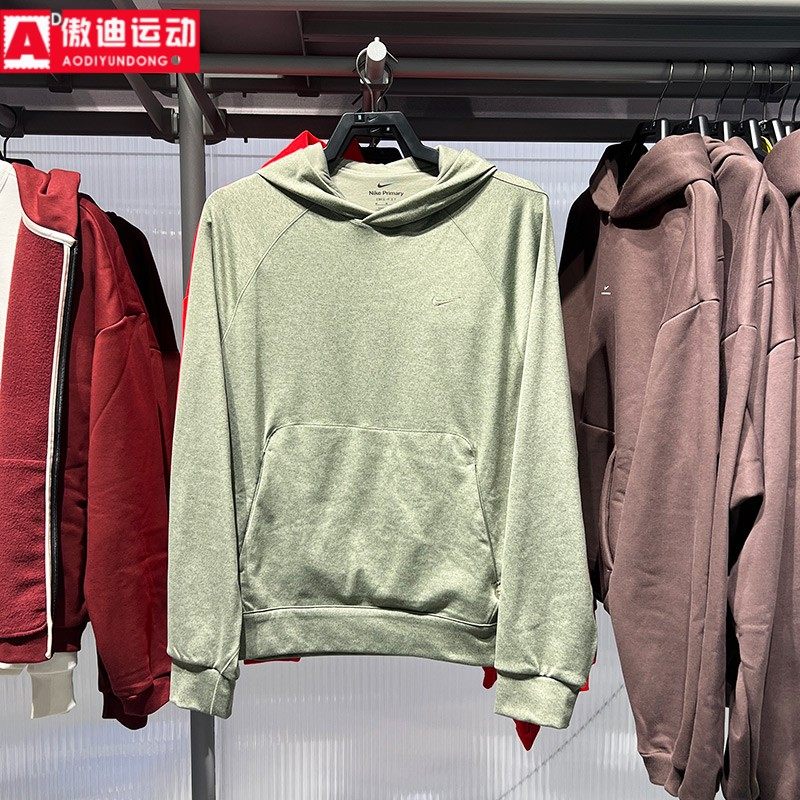 耐克男装卫衣2026春Dri-FIT速干百搭套头连帽衫防晒衣 II1305-320