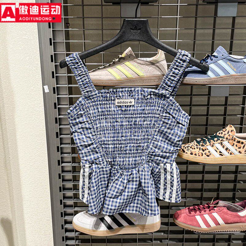 阿迪达斯adidas三叶草女子背心