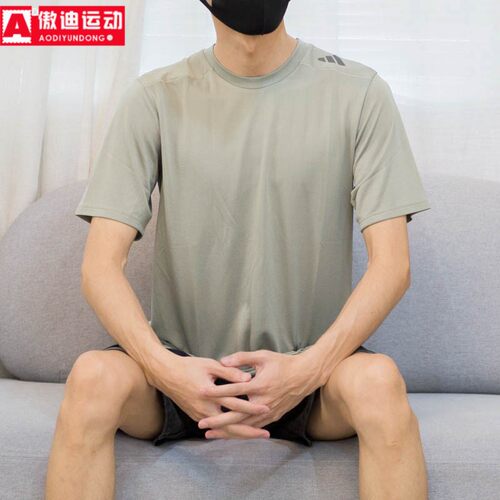 阿迪达斯男装2023夏季T恤