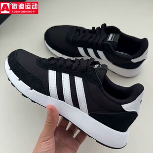 阿迪达斯男女鞋新款RUN 60S 2.0经典休闲运动鞋跑步鞋JS3021 3022