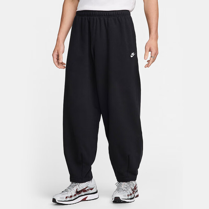 耐克2024秋季新款男子针织保暖哈伦裤舒适束脚运动长裤HJ1823-010