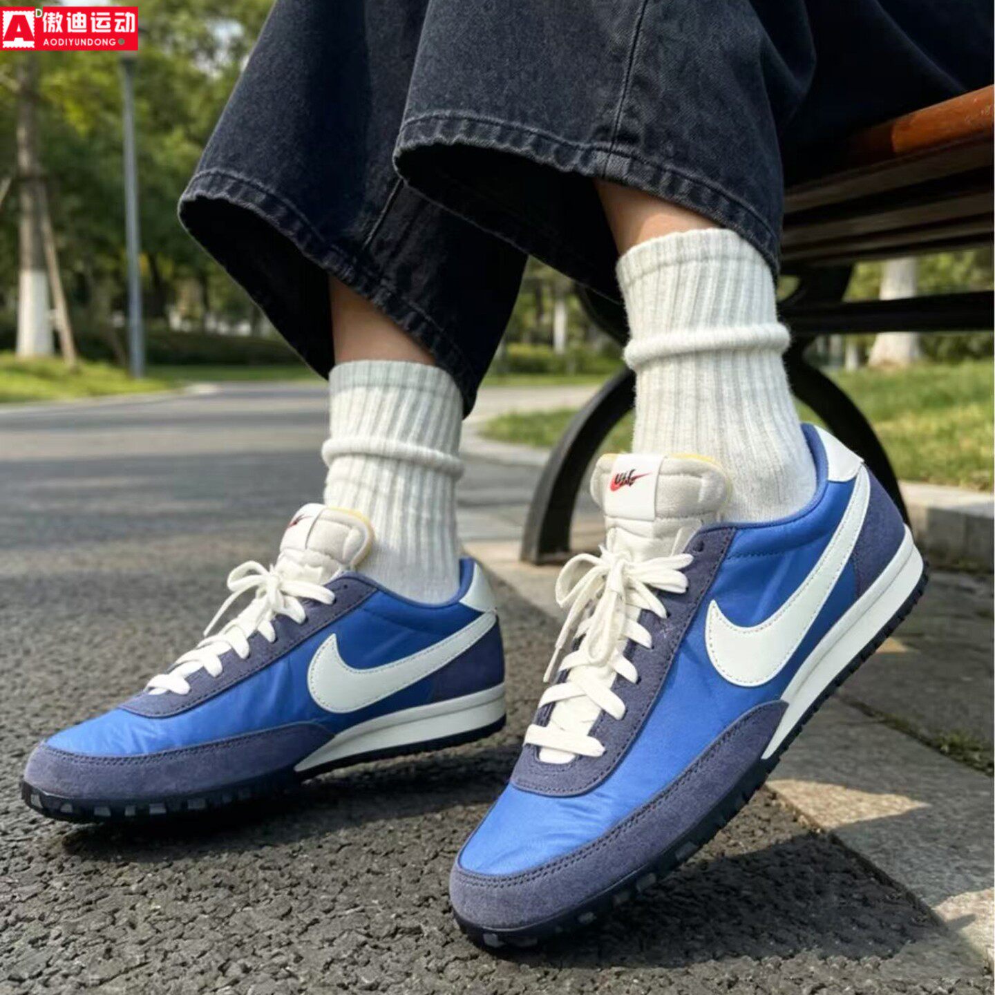 耐克Nike男鞋2026夏季新款阿甘鞋Waffle Racer 运动鞋 IM8658-401