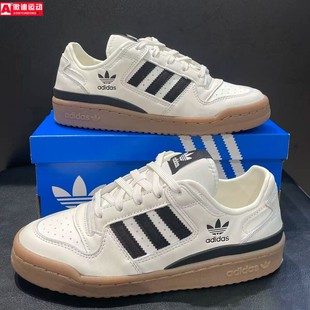 篮球风休闲低帮情侣鞋 新款 JQ0209 2025冬季 阿迪达斯三叶草男女板鞋