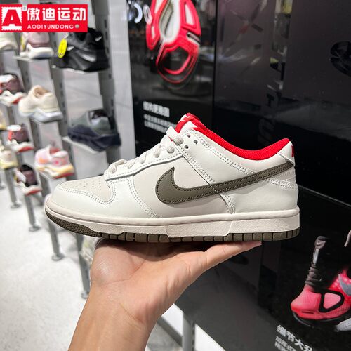 Nike耐克大童2026夏新款Dunk Low经典复古拼接运动板鞋IQ9793-020