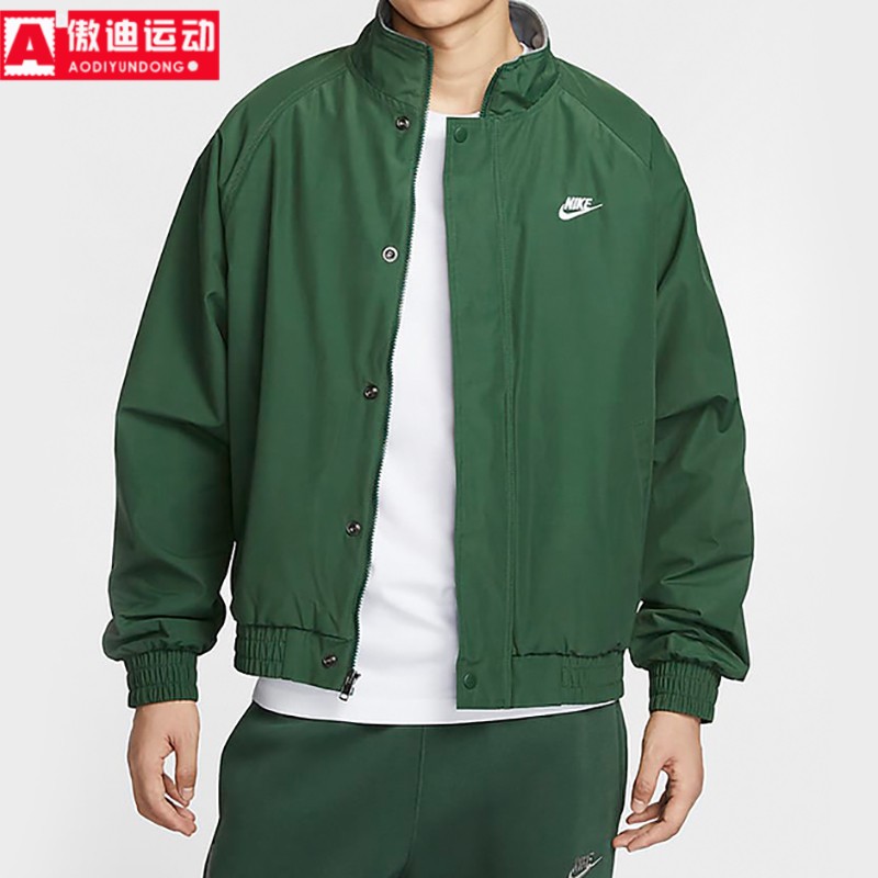 耐克男装2025春季新款摇粒绒里料加绒运动休闲外套FZ0657-323-010