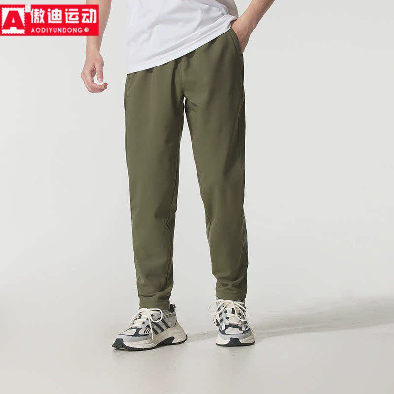 阿迪达斯男裤透气休闲长裤