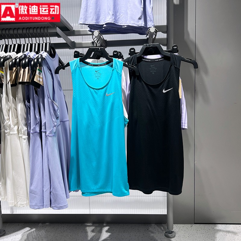 耐克男装2025夏新款透气速干健身运动背心无袖T恤 HV5211-010-345