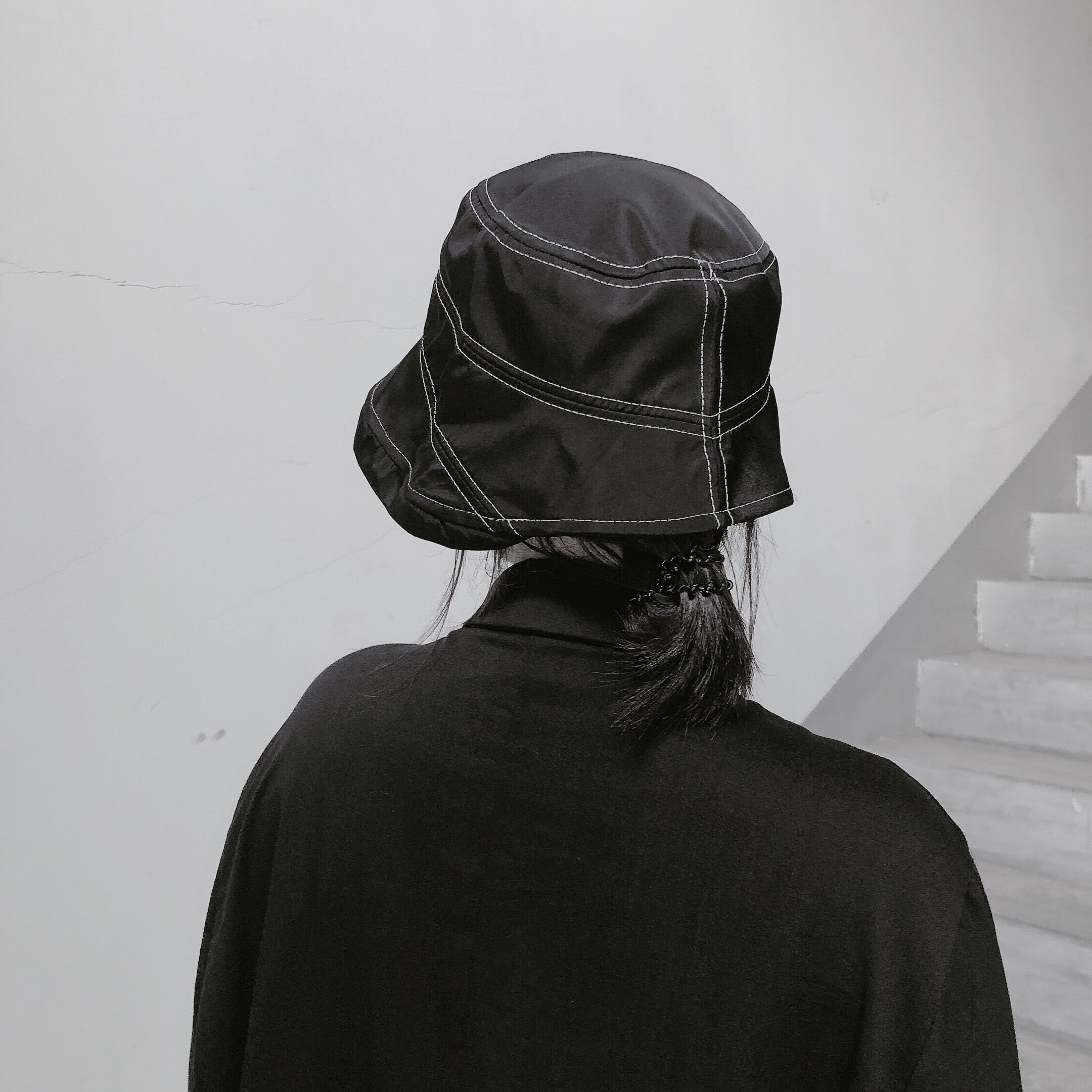 浮木兮/日本设计师款宽檐线条