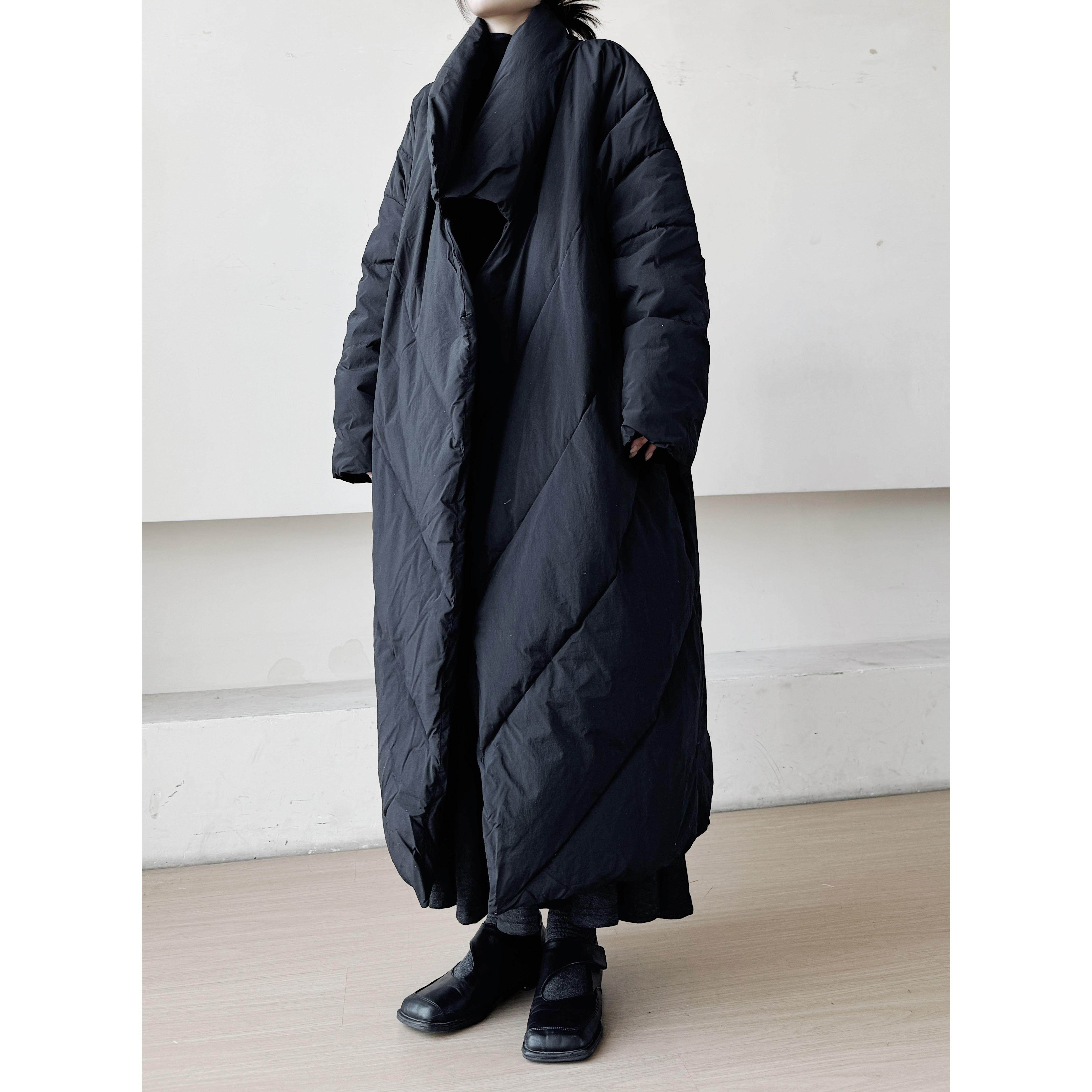 浮木兮冬季行走的大棉被羽绒服