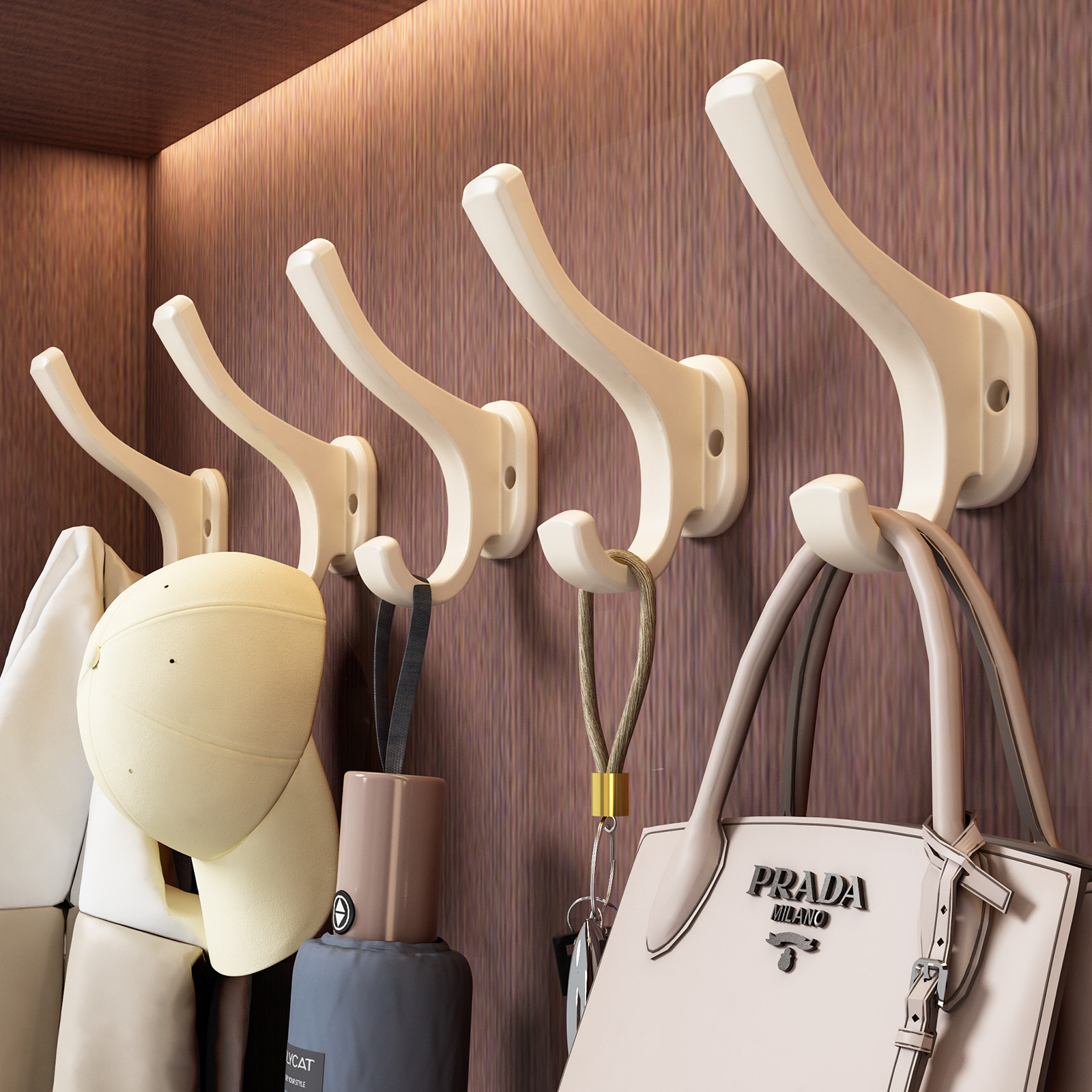 衣柜挂衣钩入户门进门玄关衣服衣帽钩挂衣架墙壁高级感单个挂钩,家庭/个人清洁工具,粘钩,淘宝优惠券,粉丝福利购,淘宝优惠卷