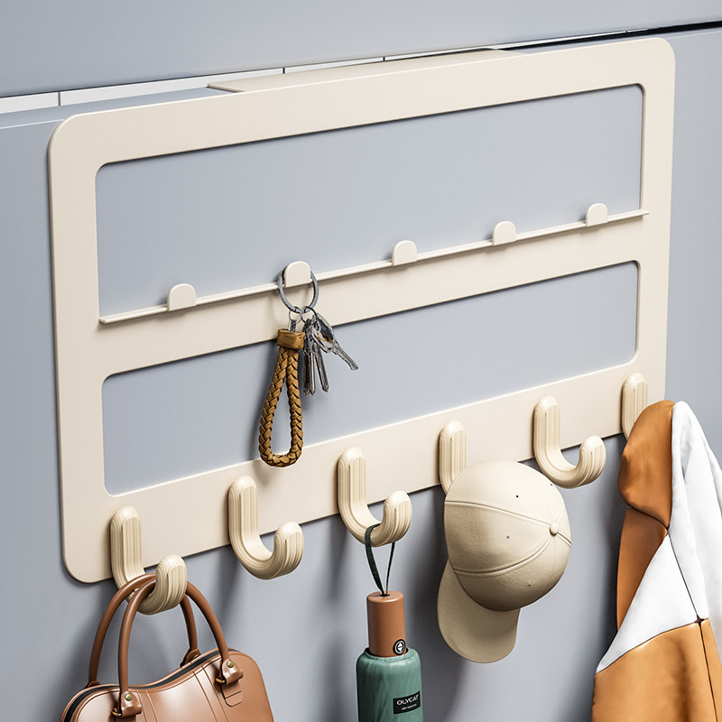 门后挂钩挂衣架壁挂置物免打孔无痕门背式挂衣钩卧室门上衣服挂架