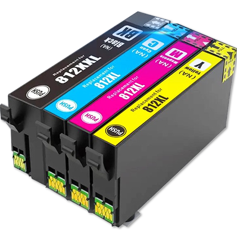 翼耐适用爱普生822XL 812XL墨盒WF-3820 WF-4820/4830墨水wf-7820 wf-7840 ec-c7000彩色家用打印机墨匣