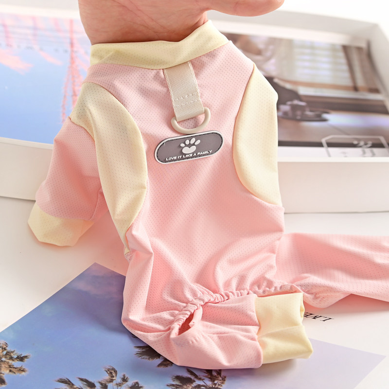 真冰丝！超舒服！狗狗四脚衣服图片