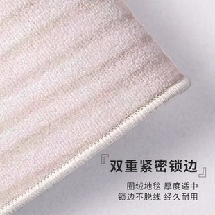 优选地毯客厅轻奢高级感卧室家用B床边沙发地垫茶几免洗可擦简约