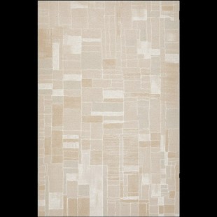 精选何以为家新西兰高级进口手工羊毛现代复L古客U厅地毯驼色轻奢