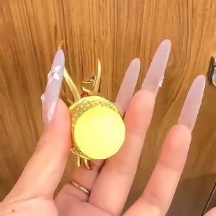 精选金兰花摆件复古新中式兰花清供小众设计N客厅书桌装饰品精致