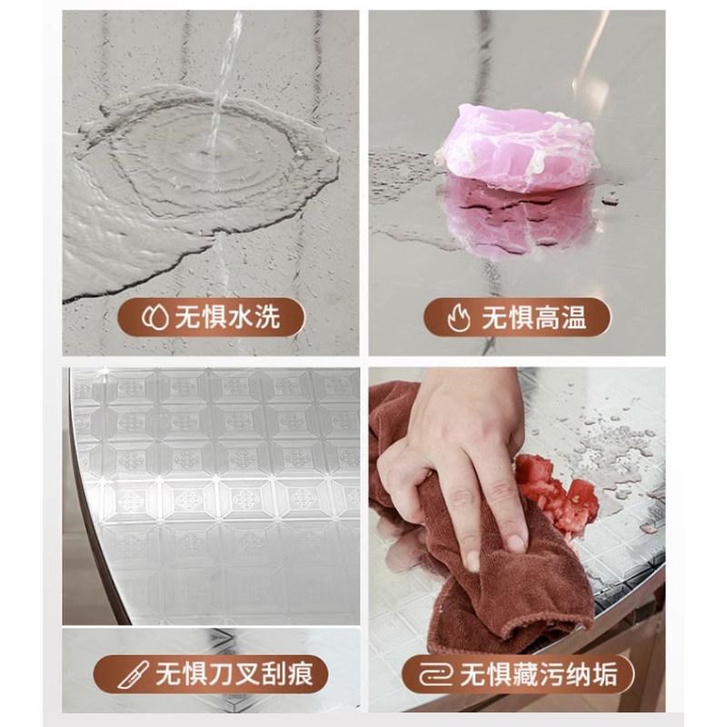 精选304c圆台加厚不锈钢折叠桌桌子圆桌可折叠户外饭店摆摊家用餐