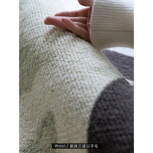 优选 新西兰羊毛 冷翡翠大理石花砖地毯客S厅卧室浴室高级装
