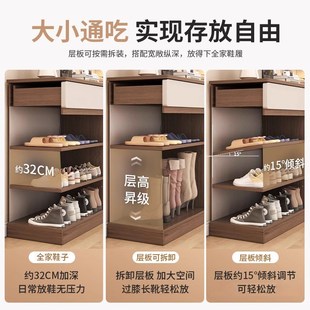 优选鞋 架 柜家用门口入户室内靠墙收纳储物柜新款 20R25防尘简易鞋