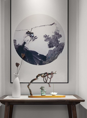 精选新中a式禅意根雕工艺品风化实木小摆件茶室客厅玄关博古架软