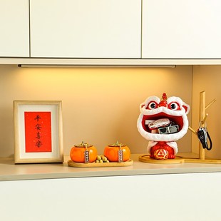 新年创意龙年入户门口玄关放钥匙收纳摆件鞋柜P玄幻桌面装饰品乔