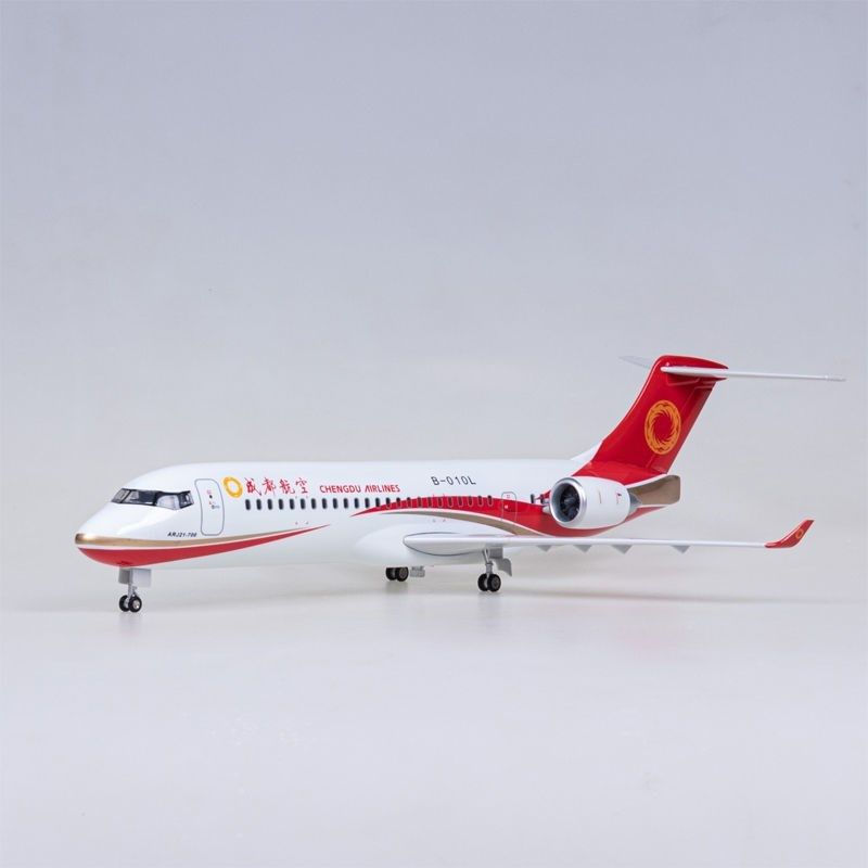 优选中国商飞ARJ21客机模型y合金仿真飞机模型精品收藏民航C919摆