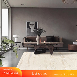 欧式 精选宅曰新 轻奢简约床边卧室地毯客厅茶P几毯ins网红灰色地