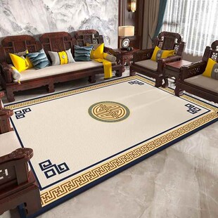 红色红木古典民族风满铺手工羊毛客厅卧室Y办公室可定 精选新中式