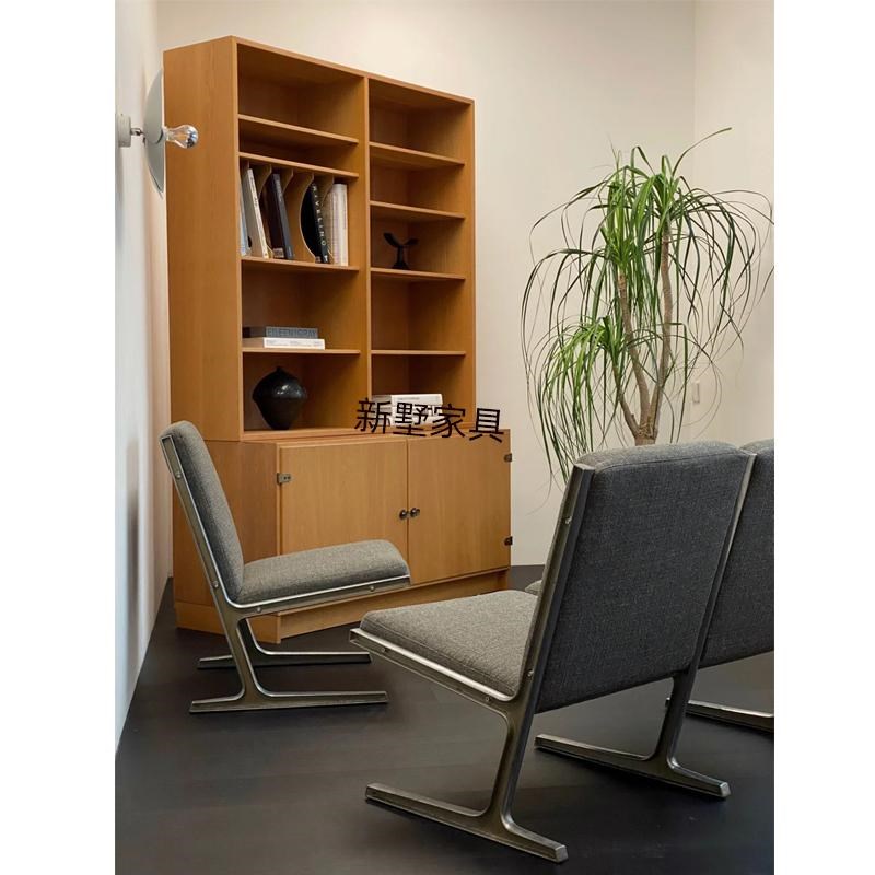 优选设计师书架置物架多层收v纳架文件柜书柜落地式书架办公室储