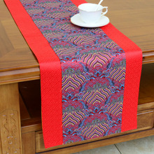 优选现代新中式桌旗古典s禅意红木家具茶几玄关电视柜长条桌旗桌