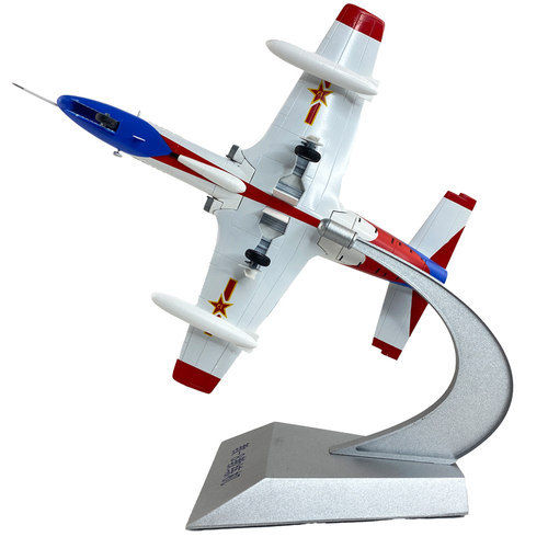 优选高端1:35 教8 教练机飞机模型 K8成品合金军T事航模收藏Z摆件