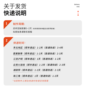 优选售后无忧   羽毛球奖杯定制比赛奖牌证O书球赛冠军水晶奖杯纪