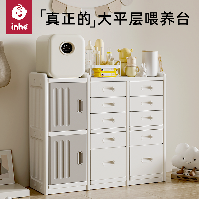 儿童玩具收纳架用品喂养台落地家用置物柜宝宝衣柜储物整理箱,住宅家具,儿童储物架/收纳架,淘宝优惠券,粉丝福利购,淘宝优惠卷