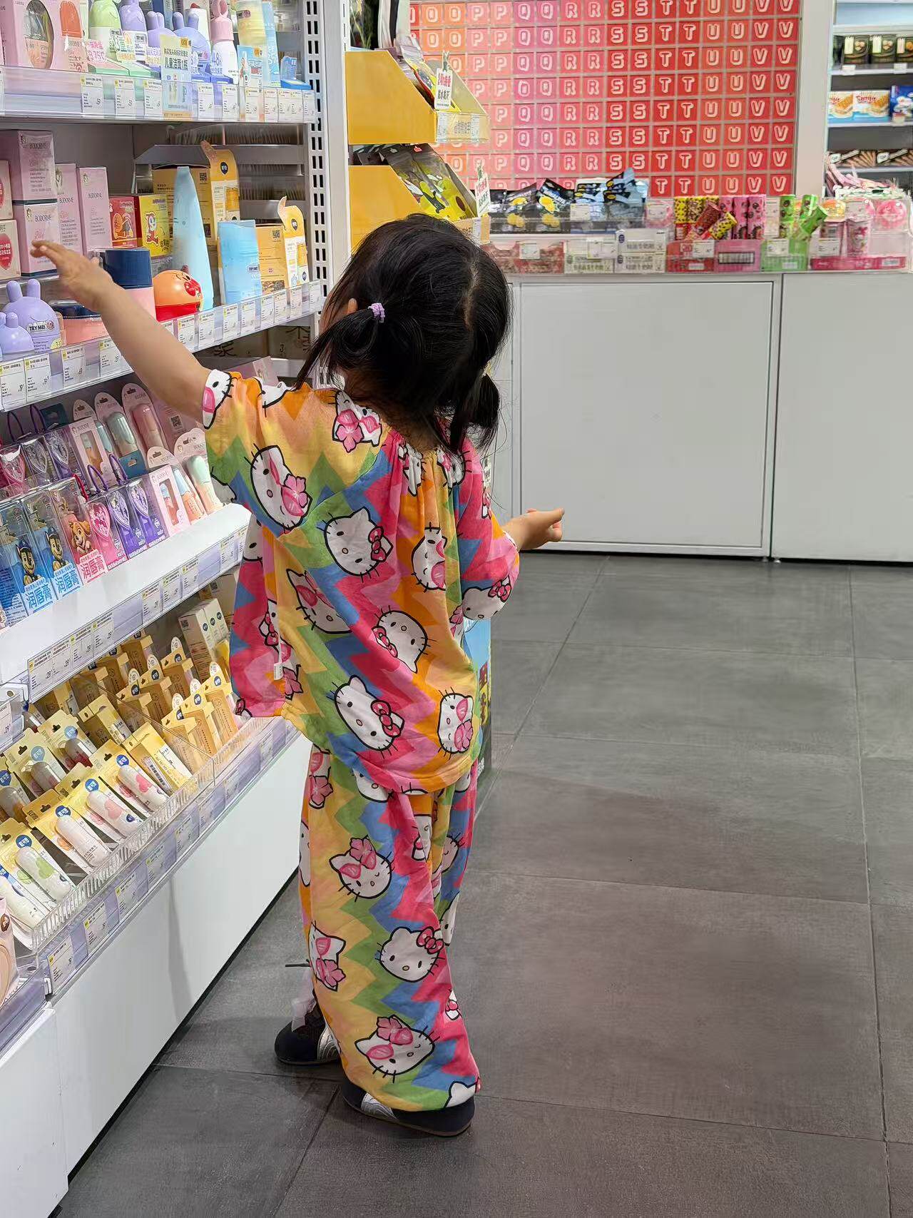 26新款亲子竹棉竹纤维居家服套装居家外出睡衣短袖长裤云朵触感