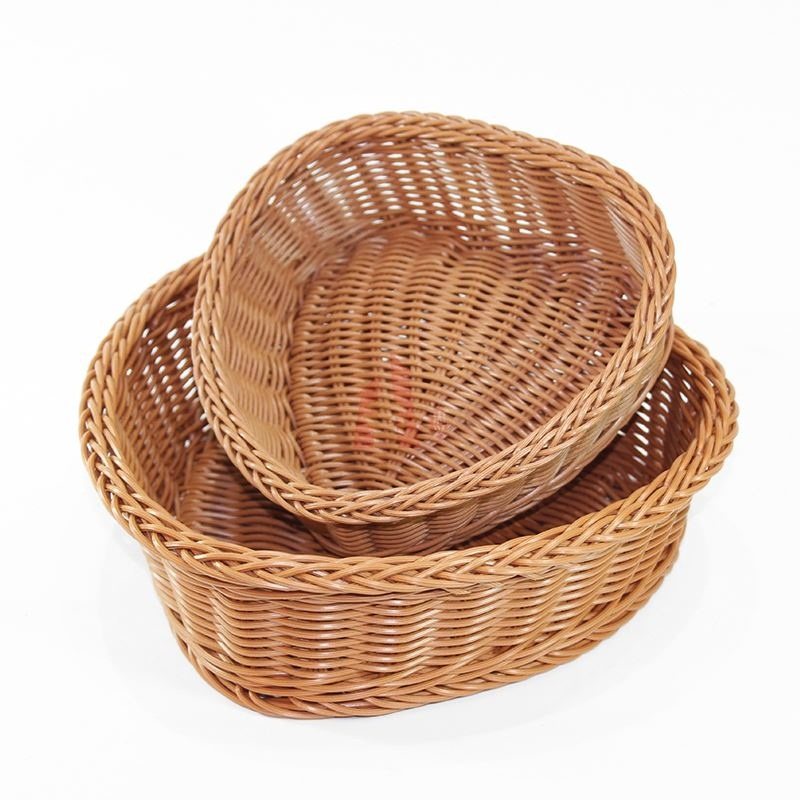藤编水果篮收纳篮小篮子爱心型蓝柳编客厅零食竹篮日式糖果盒包邮在类目 餐饮具, 餐具, 果盆/果盘/果篮中 - 来自Buy2taobao.com提供专业的淘宝代购服务