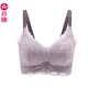 芬腾女士内衣无钢圈胸罩性感蕾丝聚拢上托大胸显小防下垂大码 文胸